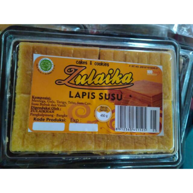 

Lapis susu merk Julaika 450gr