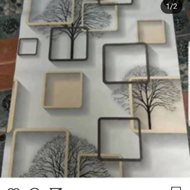 Wallpaper dingding 3D