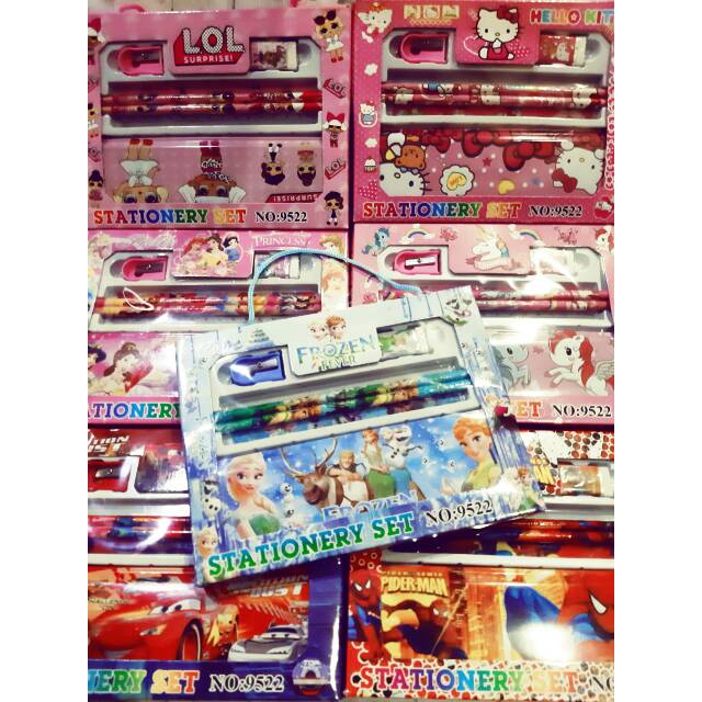 

Alat Tulis Set Karakter Cute