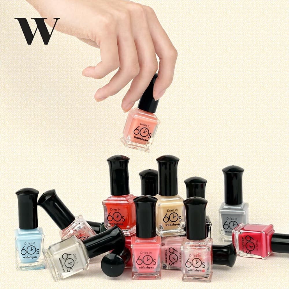 Jual (NEW) Original WithShyan (위드샨 ) Korean Nail Polish Kutek Korea