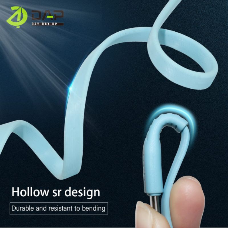 Kabel Data DAP D-CBT100 TYPE-C Kabel Charger DAP DCBT100 TIPE C Kabel Casan DAP D-CBT100 USB TYPE-C