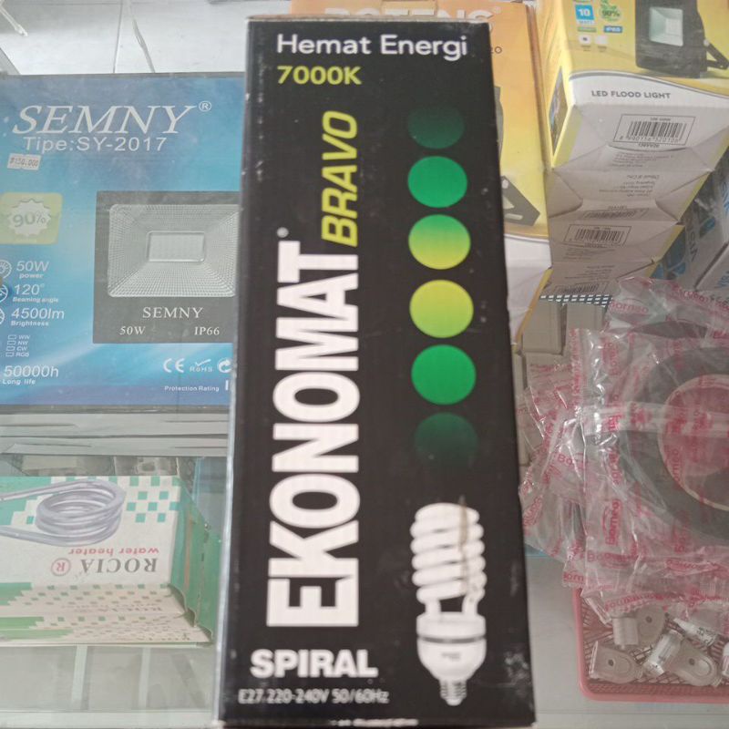 lampu ekonomat spiral bravo 45w