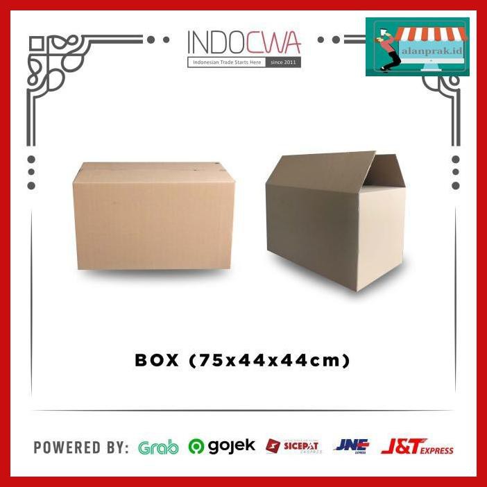 

4Rsd65E- Kardus Polos Box Karton Murah ( 75 X 44 X 44 ) Ty6Rt65-