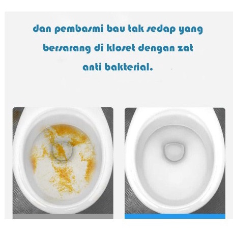 Beruang Biru Cairan Pembersih Kloset Tolilet Automatic Magic Flush Cleaner WC