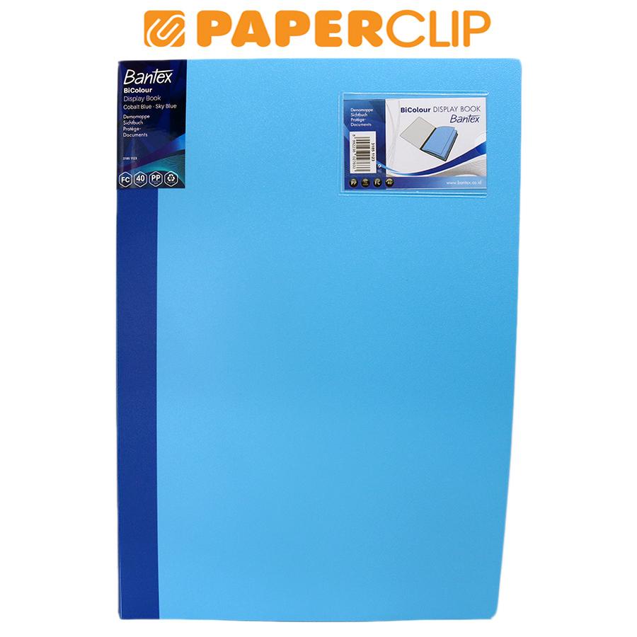

CLEAR HOLDER BANTEX BICOLOUR FC 3185 1123 40P COBALT BLUE - SKY BLUE