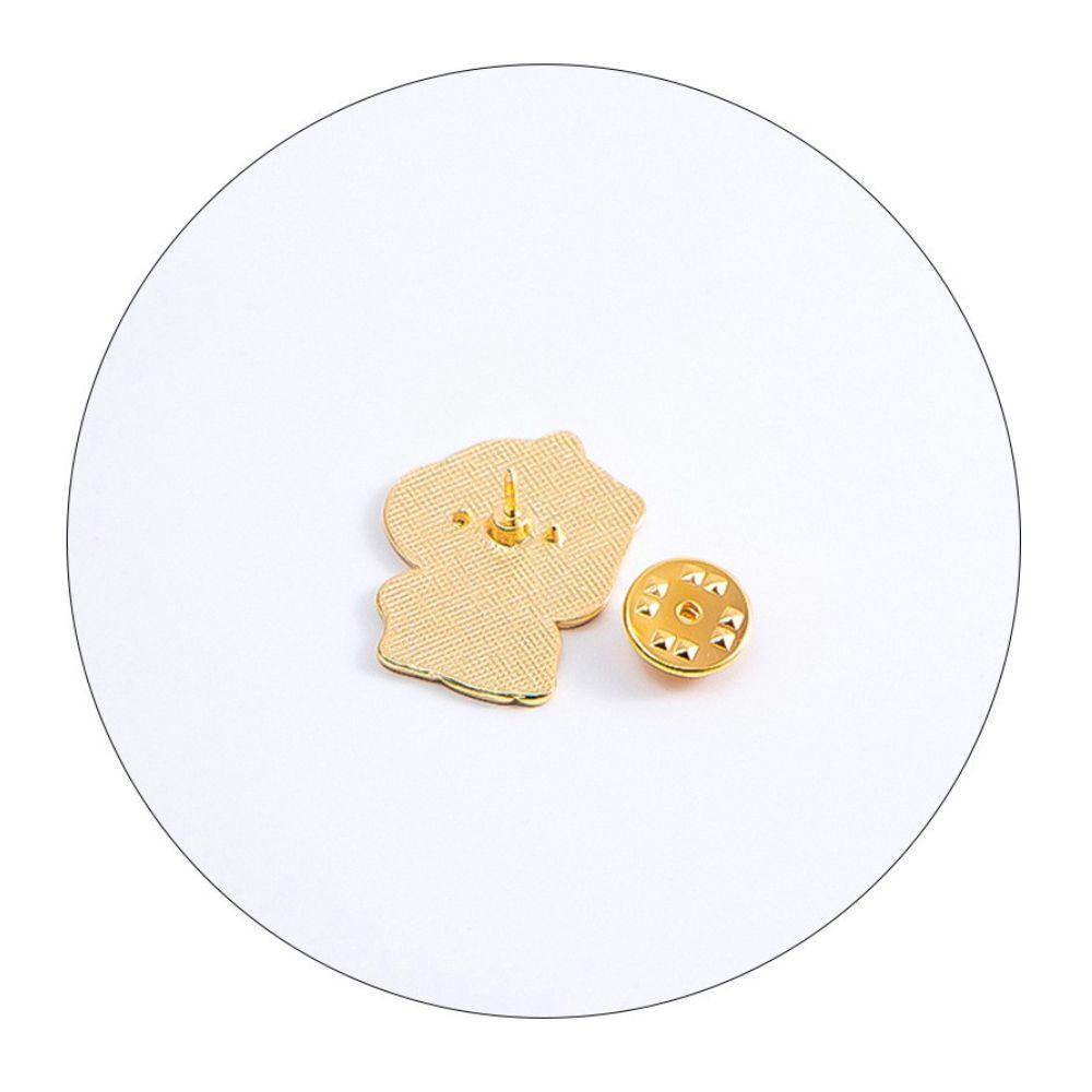 MXBEAUTY Lencana Anime Logam Kreatif Pikachu Lapel Pin Pokémon Ransel Pin
