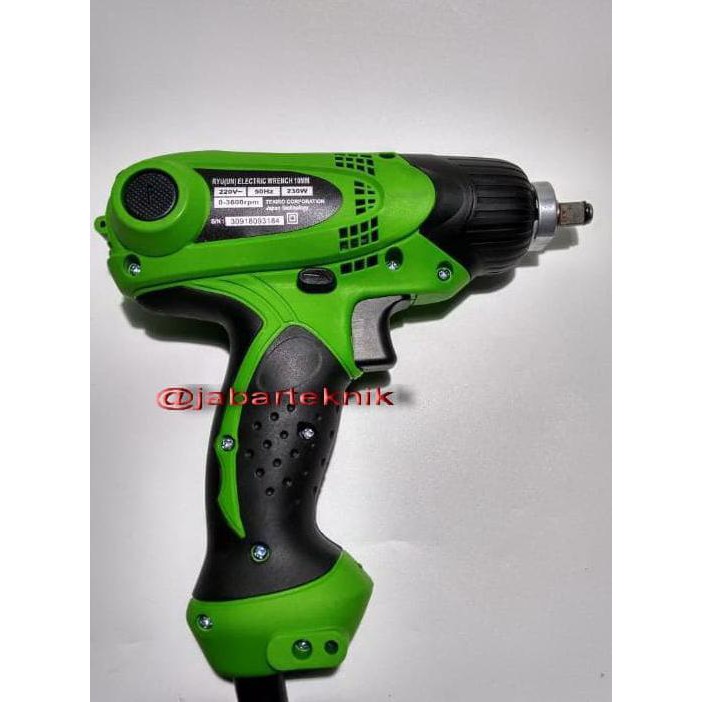 MESIN IMPACT LISTRIK RYU TEKIRO BUKA BAUT MOTOR ELEKTRIK REW100