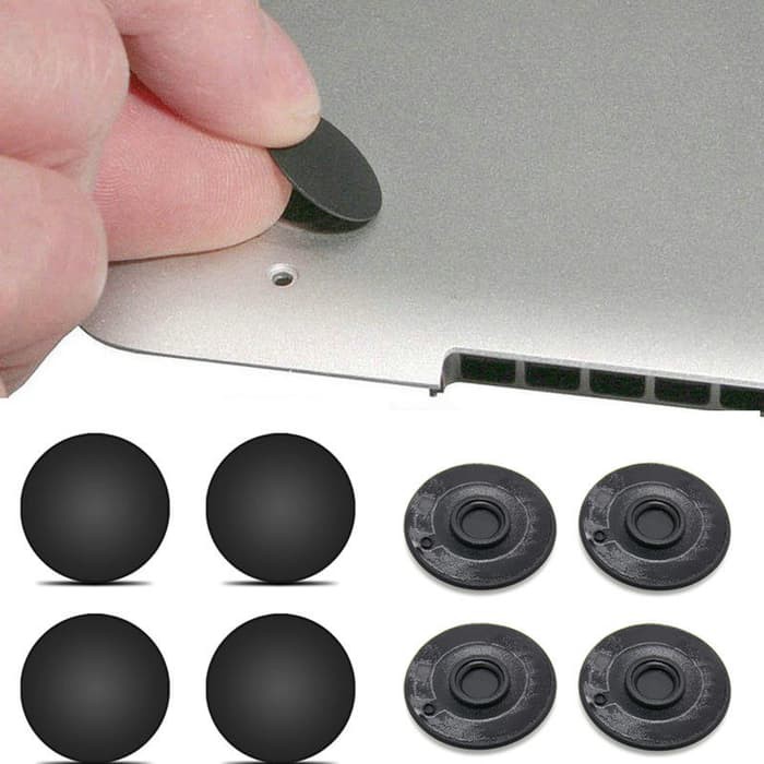 Sparepart Laptop Bottom Case Rubber Feet Foot Pad Untuk Apple Macbook Pro Laptop Notebook