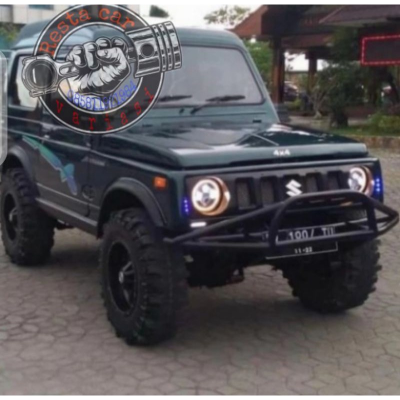 grill jimny katana tanpa sein depan