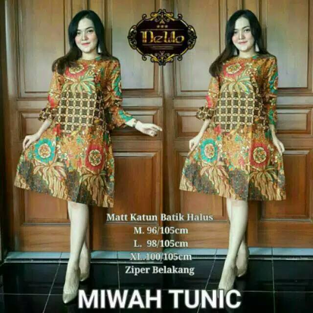 MIWAH TUNIK BATIK SOGAN