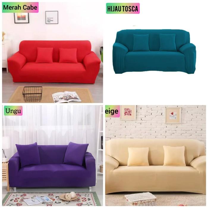Cover Sofa L Elastis Siku Cover Sofa L Shaped Sarung Sofa L Elastis