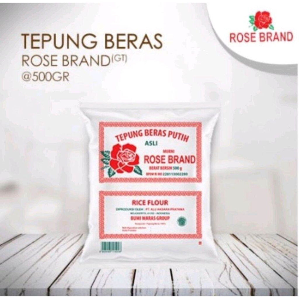 

tepung beras rosebrand 500gr original. harga grosir