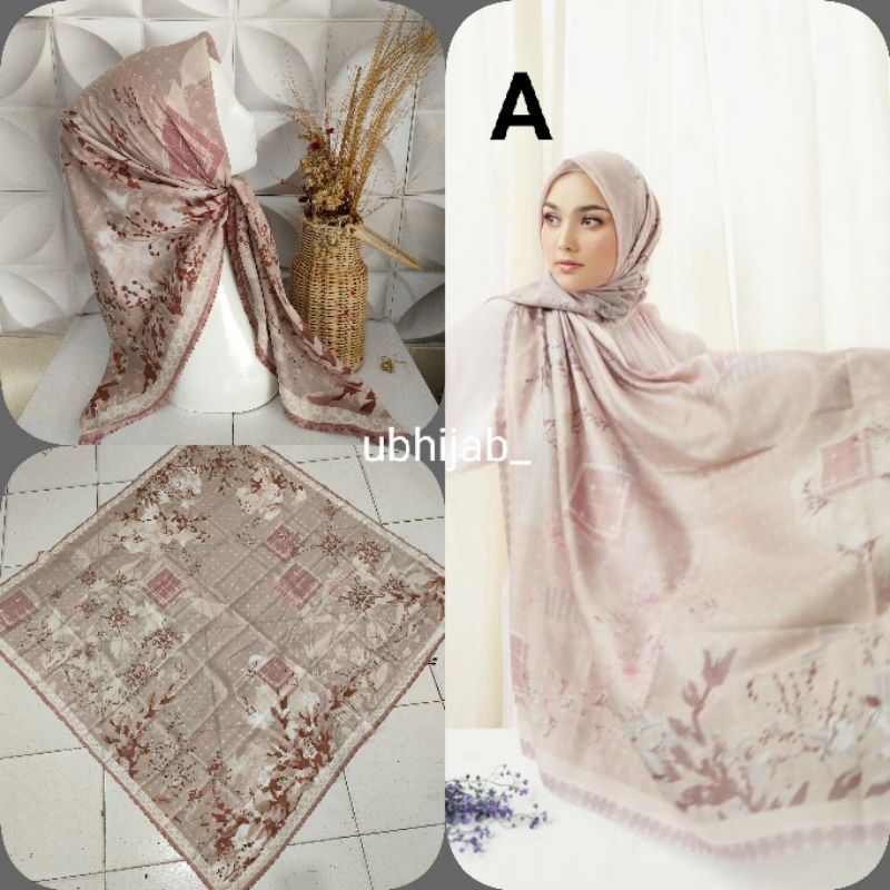 Hijab voal motif radwah