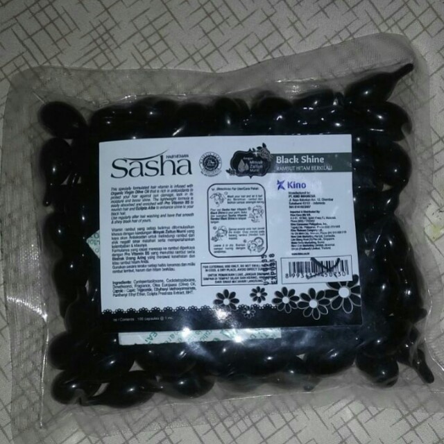 *galerybeautysemarang* Sasha Hair Vitamin Rambut Rusak dan hitam / sasha vitamin rambut murah original