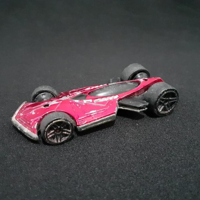 Hotwheels Saber red chrome battle force 5 Loose junk