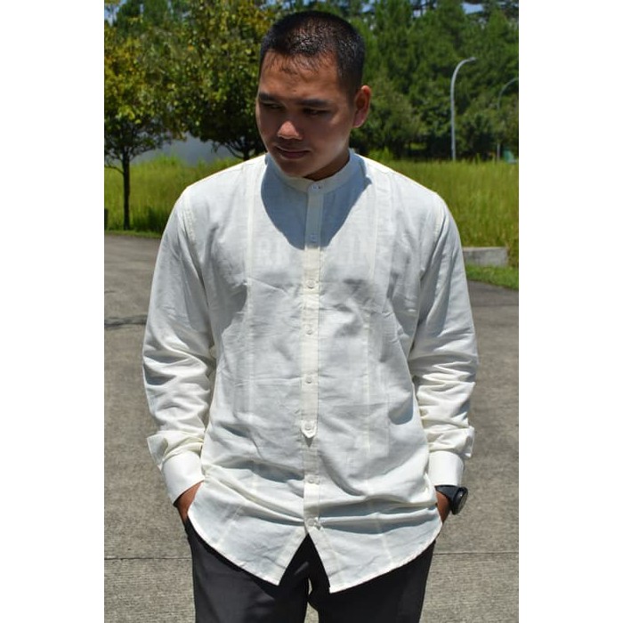 Kemeja KOKO & Baju KOKO Casual IMANE Sabru Linen BW akk1452