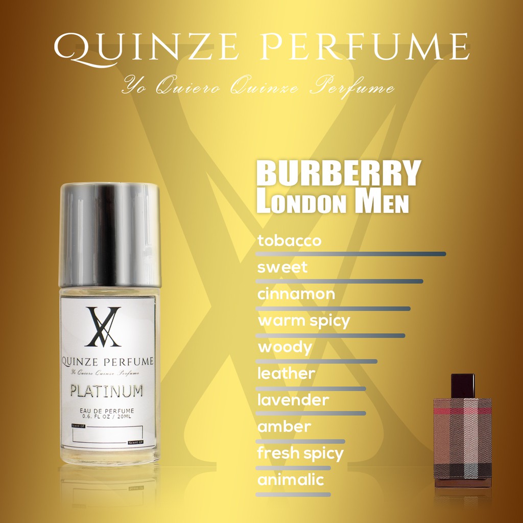 Parfum Pria BURBERRY LONDON MAN Parfum Murah Parfum Pria Tahan Lama Minyak Wangi Kualitas Premium