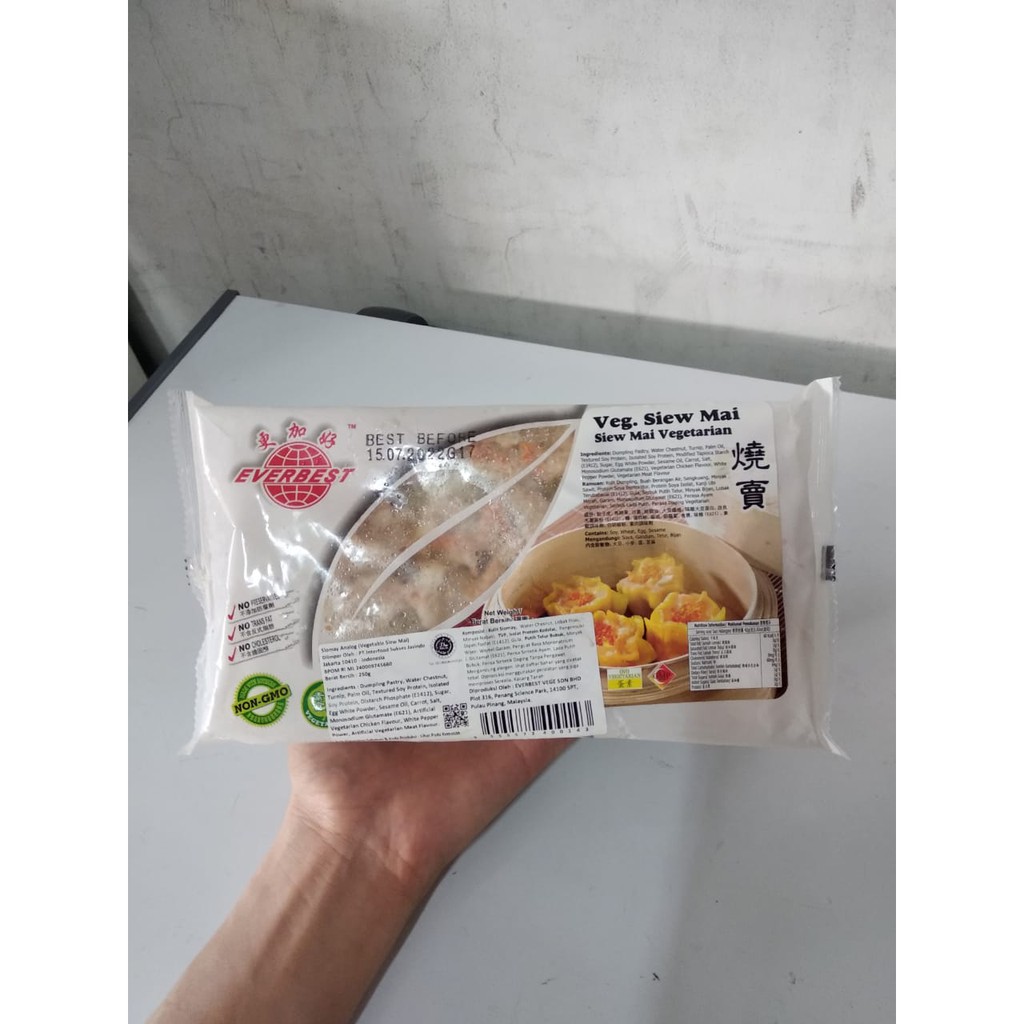 

everbest siomay vegetarian / siomai / siew mau vegetarian 18 pcs
