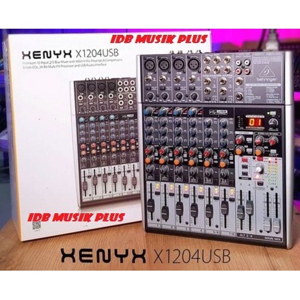 Mixer Behringer Xenyx X1204USB X 1204USB Original
