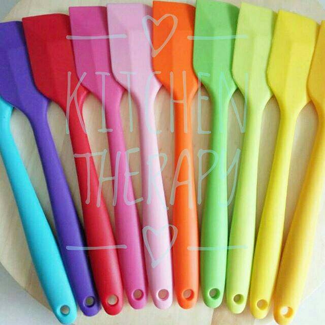 SPATULA SILIKON BIASA 21CM & 28CM