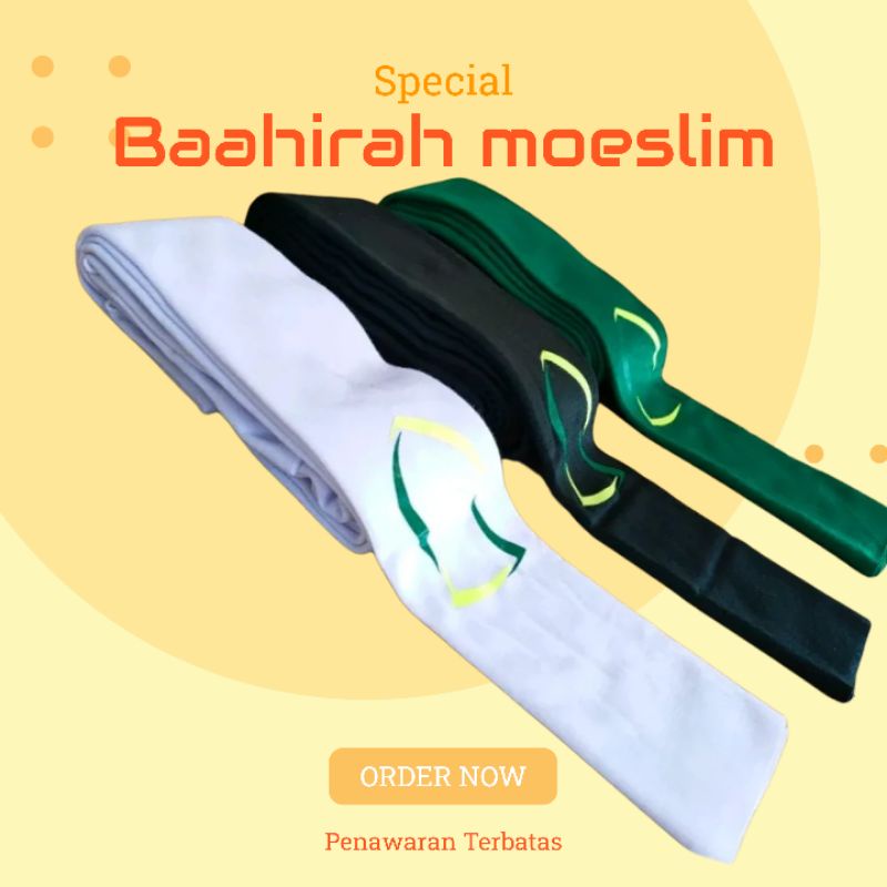 Sorban imamah panjang 3meter