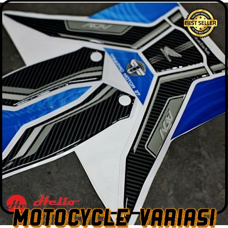 Sticker Stiker Resin Timbul Premium Leher Honda ADV 150