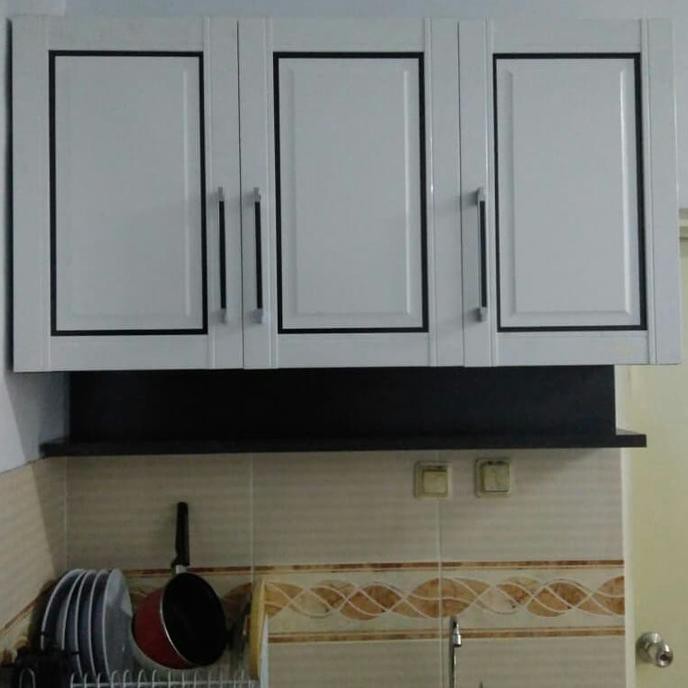Kitchen Set Atas/Rak/Lemari Gantung 3 Pintu Rak Bumbu Kca 5113 Vivibrown0327Out