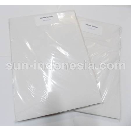 

Jual SUN Kertas Sticker Bontax A4 isi 50 Lembar Orisinil