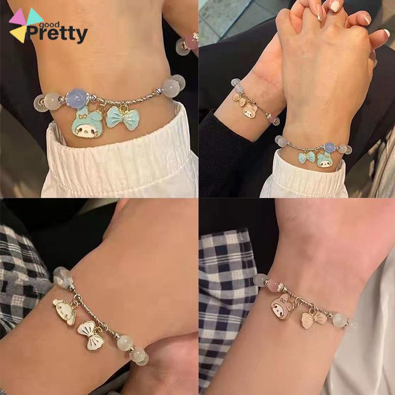 Melody Cinnamon Dog Opal Gelang Lucu Sederhana Gelang Hadiah Pacar - PD