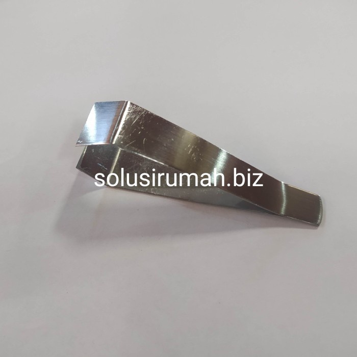 1 PENCABUT BULU AYAM LEBAR 2CM AN 18MM WARNA STAINLESS STEEL