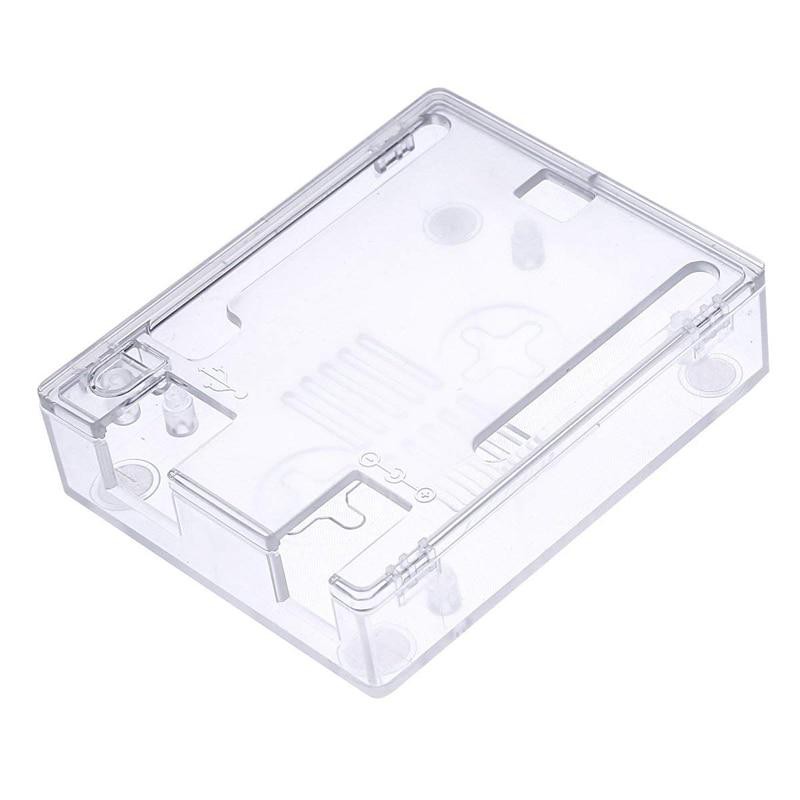 Casing Bening Plastic Arduino Uno R3 CLear V3 Box Kotak Case Arduino