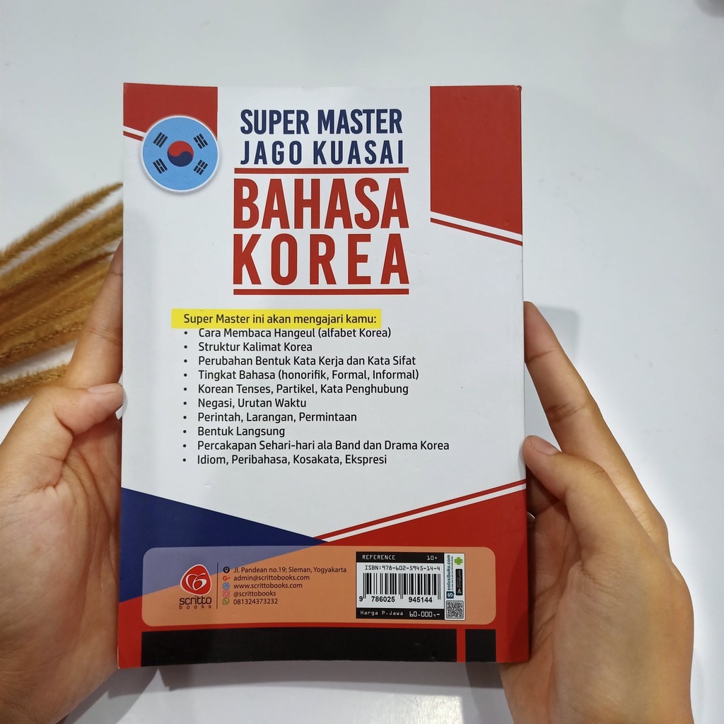 SUPER MASTER JAGO KUASAI BAHASA KOREA Mudahnya Belajar Grammar Aksara Hangeul-3