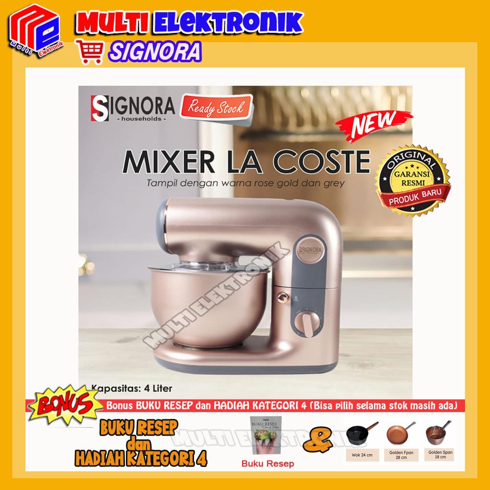 MIXER SIGNORA LA COSTE PLUS BONUS HADIAH KATEGORI 4