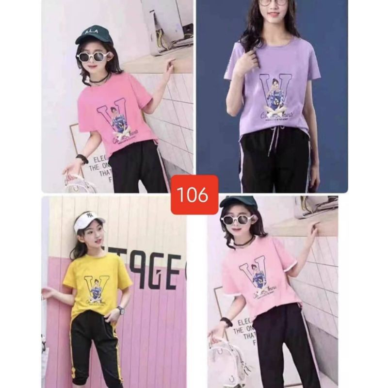 GROSIR BAJU ANAK PEREMPUAN /Setelan training LV