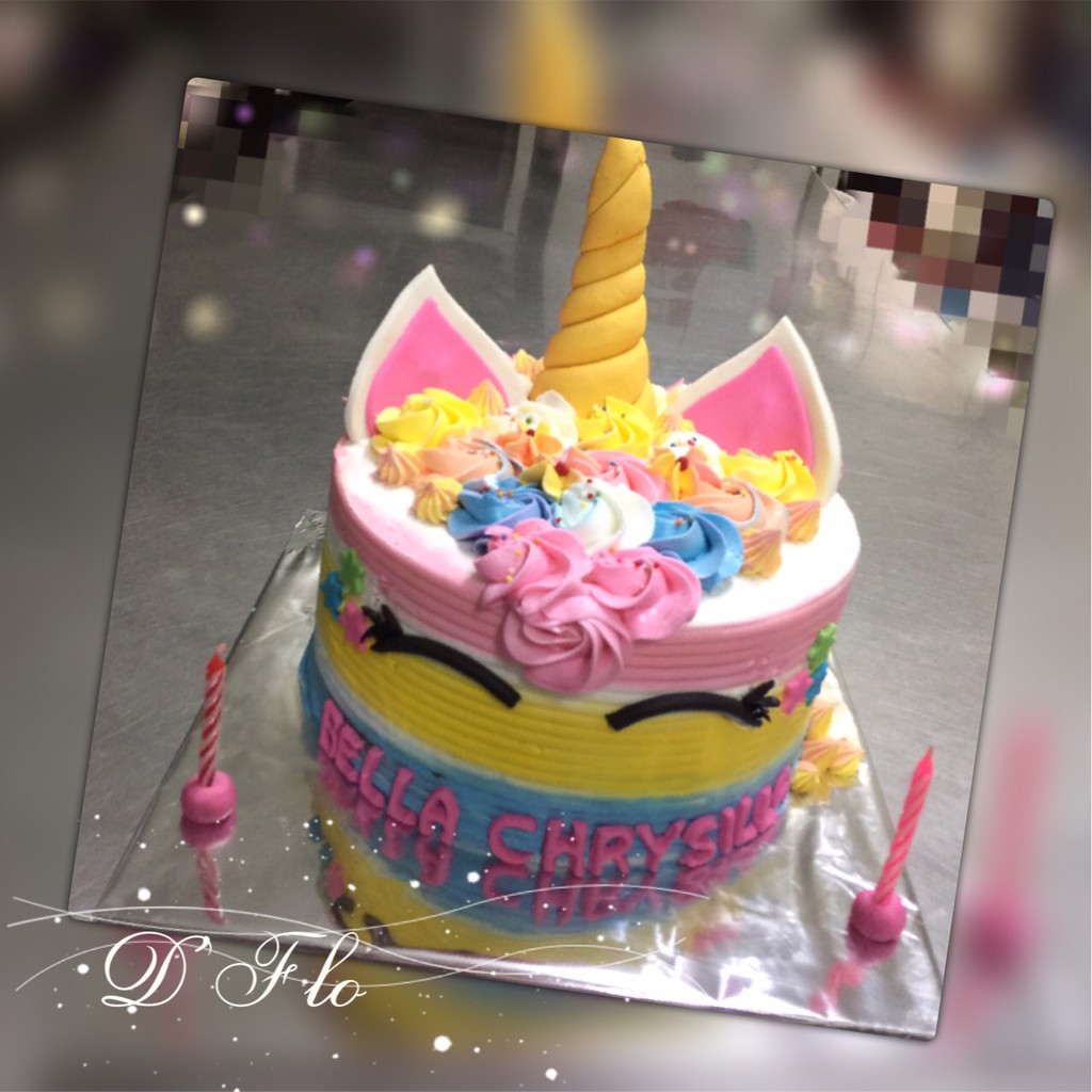 

Kue ultah unicorn uk 18 #kueultahanak #tartenak #blackforest