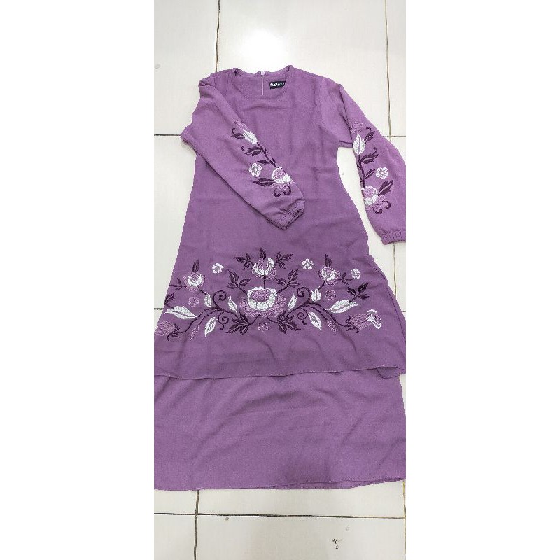 Gamis Bordir ANAK Malaysia Premium