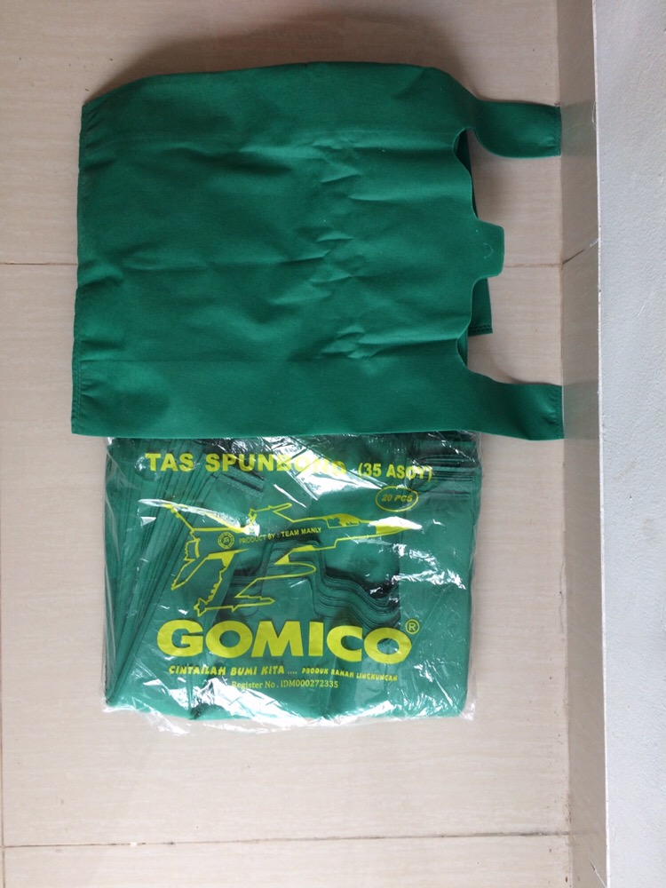 Tas Spunbond Besar Jumbo 35x55 Model Kresek Tas Kain Belanja Sponbon Bahan Kain Furing Non Woven
