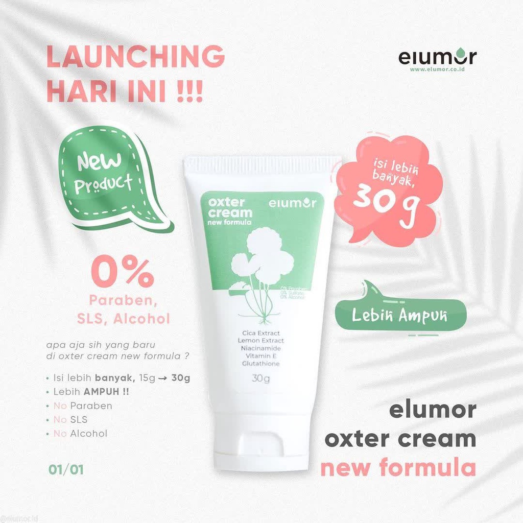 {PakehHemat} Elumor Oxter Cream &amp; Oxter Gel Original