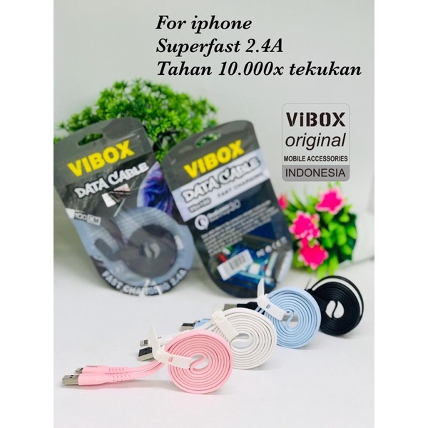 PROMO KABEL DATA VBS100 MICRO TYPE C IP ORIGINAL FAST CHARGING PREMIUM SMART CABLE SUPER QUALITY