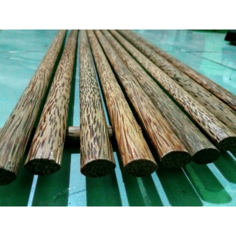 Tangkringan Burung Murai Batu Oval Kayu Kelapa Isi 2 pcs