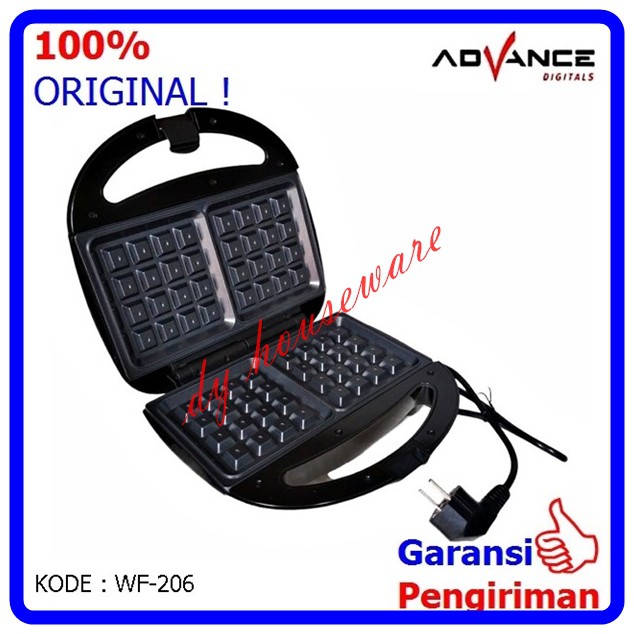 Mesin Wafel Waffle Maker Advance WF 206 Besar