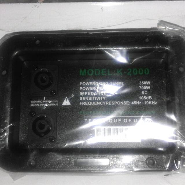 Crossover pasif 2way k-2000