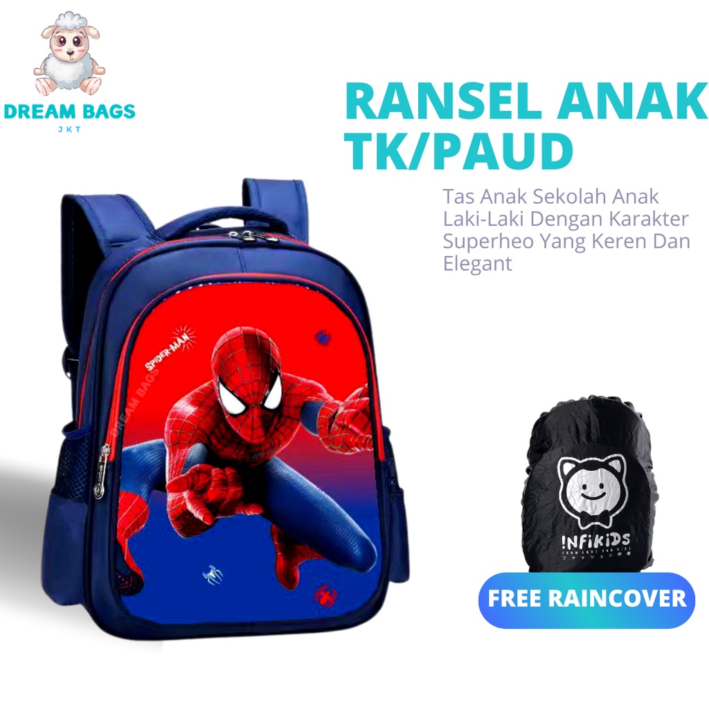 Tas Anak TK Karakter DB-6122 Tas Sekolah Anak TK