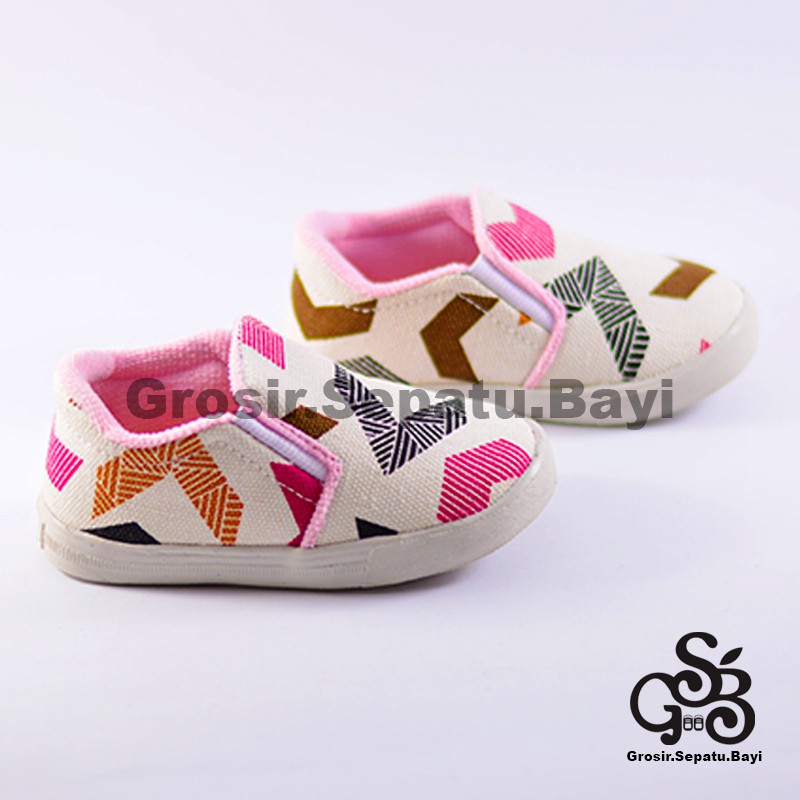 Sepatu Anak Lucu Unisex Usia 1-12 Tahun Motif Arrow