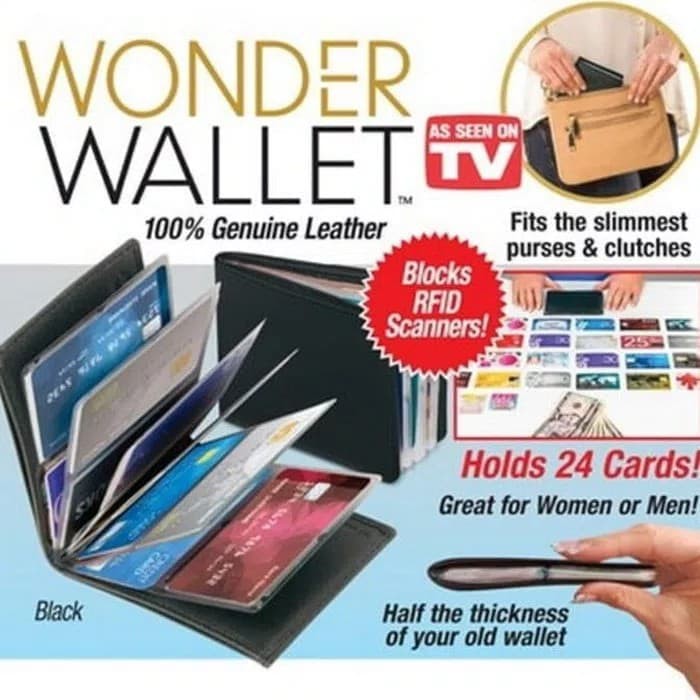 Wonder wallet isi 24 kartu