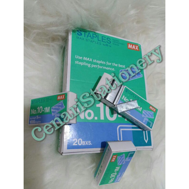 

TERMURAH Isi Staples no.10 Max / Isi stapler max / isi staples kecil