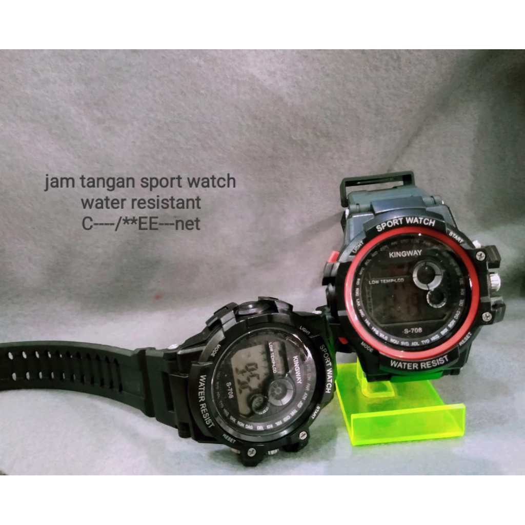 JAM TANGAN SPORT-WATER RESISTANT