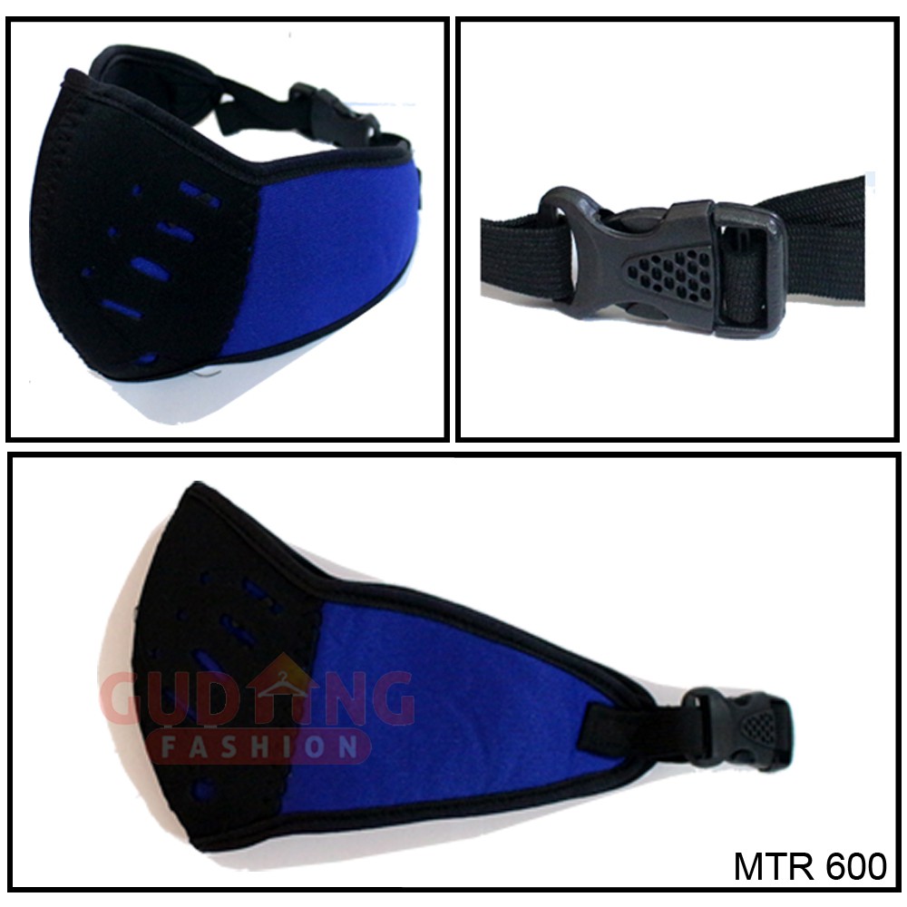 Masker Motor Anti Polusi Dengan Kunci Strap