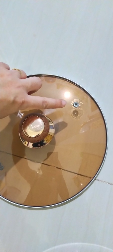 Frypan Stainless Steel + Tutup Kaca 24cm Oxone Ox-933p