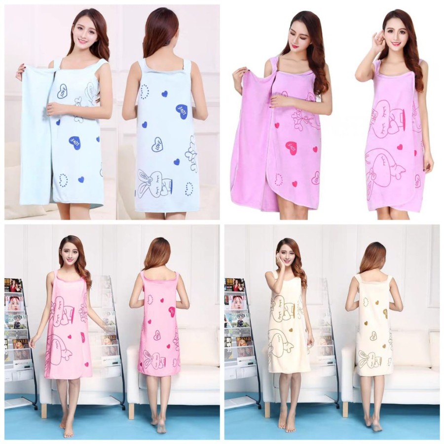 Handuk Dress Andine - Handuk Dress Mandi